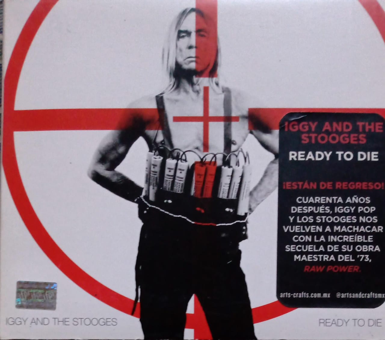 Iggy Pop & The Stooges – Ready to Die CD nacional en excelente estado.