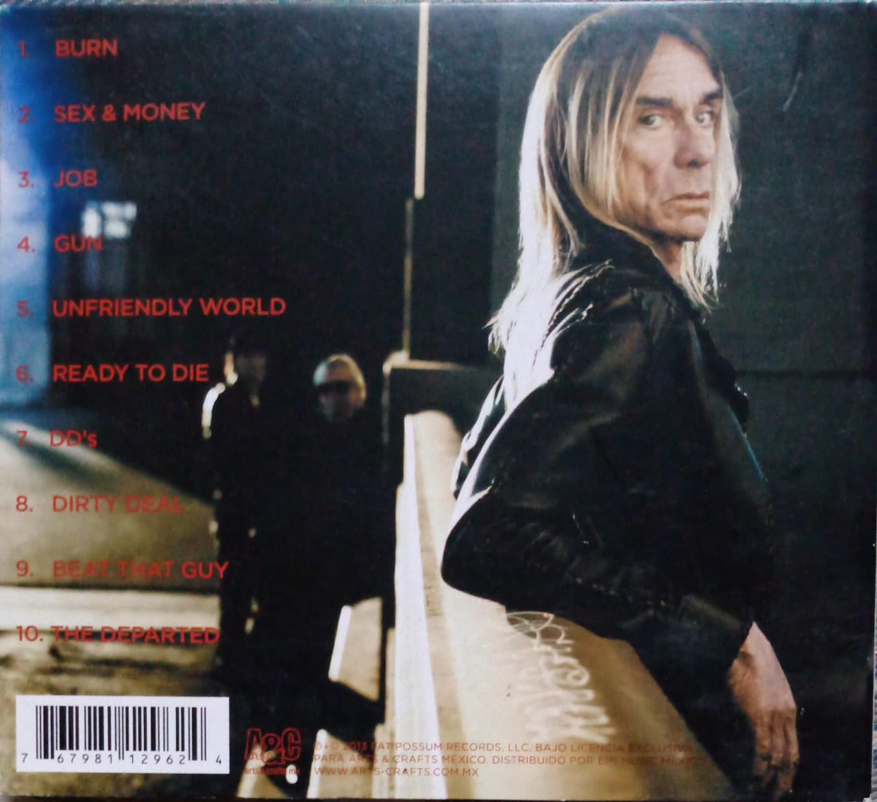 Iggy Pop & The Stooges – Ready to Die CD nacional en excelente estado.