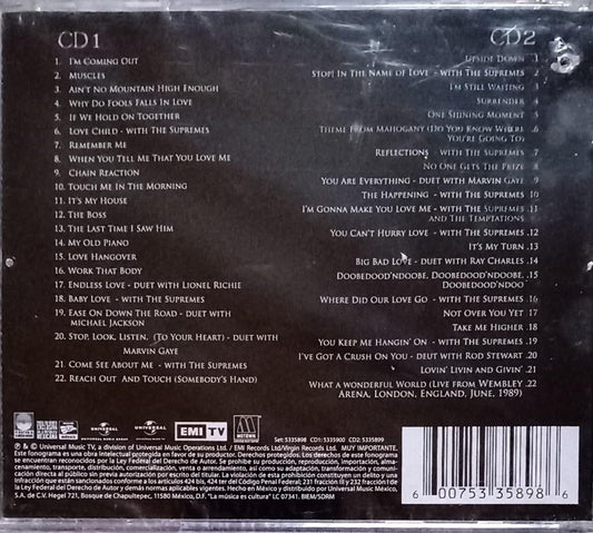 Diana Ross – The Greatest. Cd doble nuevo.