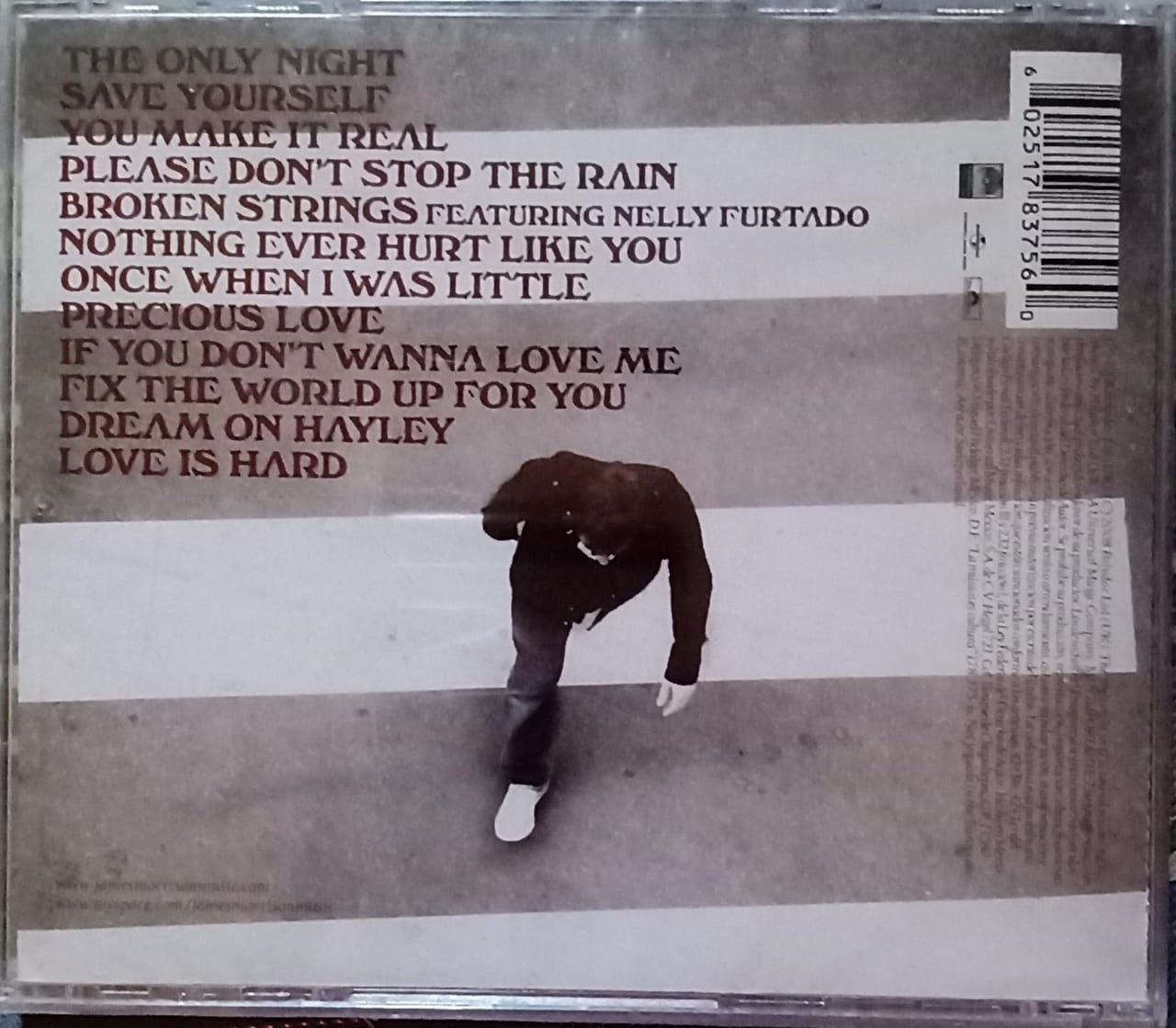 James Morrison – Songs for You, Truths for Me 🆕 CD nuevo.