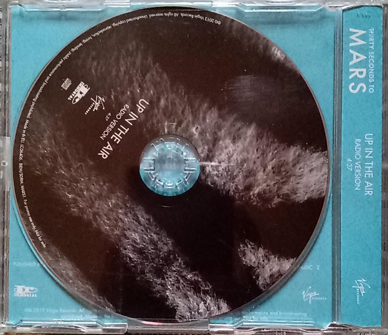 Thirty Seconds To Mars – Up In The Air. Cd single en buen estado.