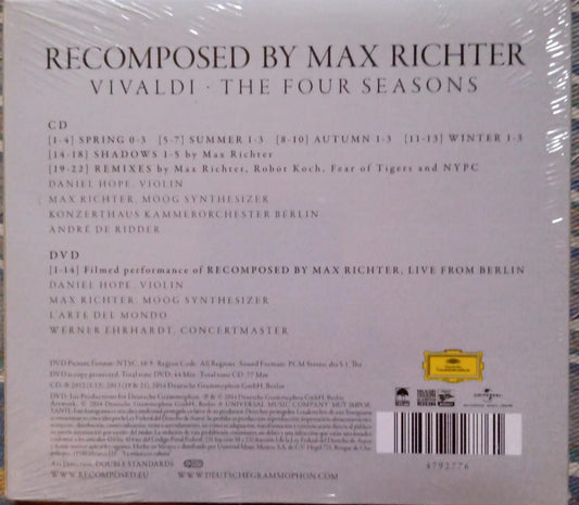 Recomposed By Max Richter: Vivaldi, The Four Seasons [CD/DVD Combo][Deluxe Edition]. Nuevo.