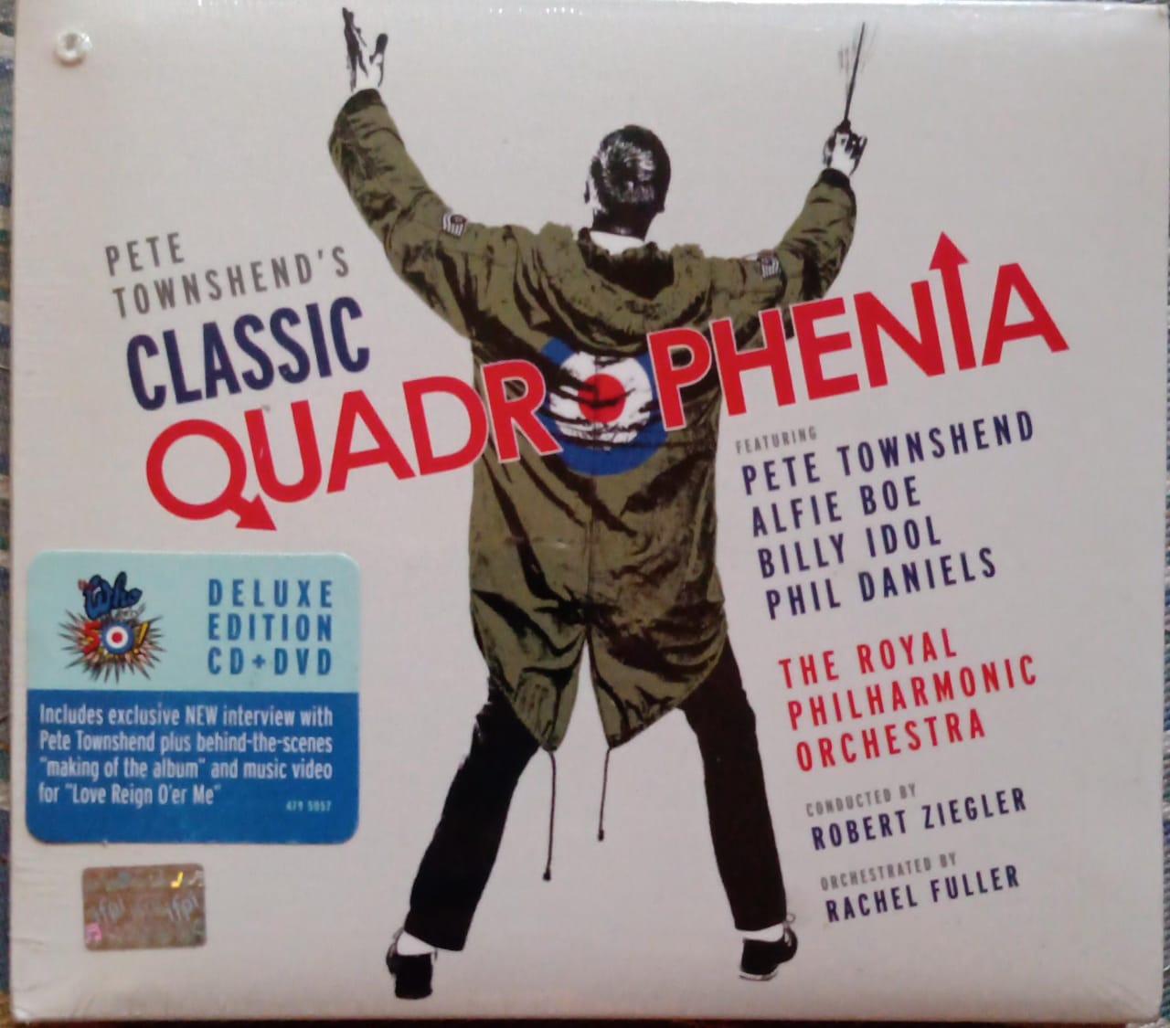 The Royal Philharmonic Orchestra – Pete Townshend's Classic Quadrophenia. Cd doble nuevo.