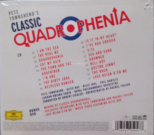 The Royal Philharmonic Orchestra – Pete Townshend's Classic Quadrophenia. Cd doble nuevo.