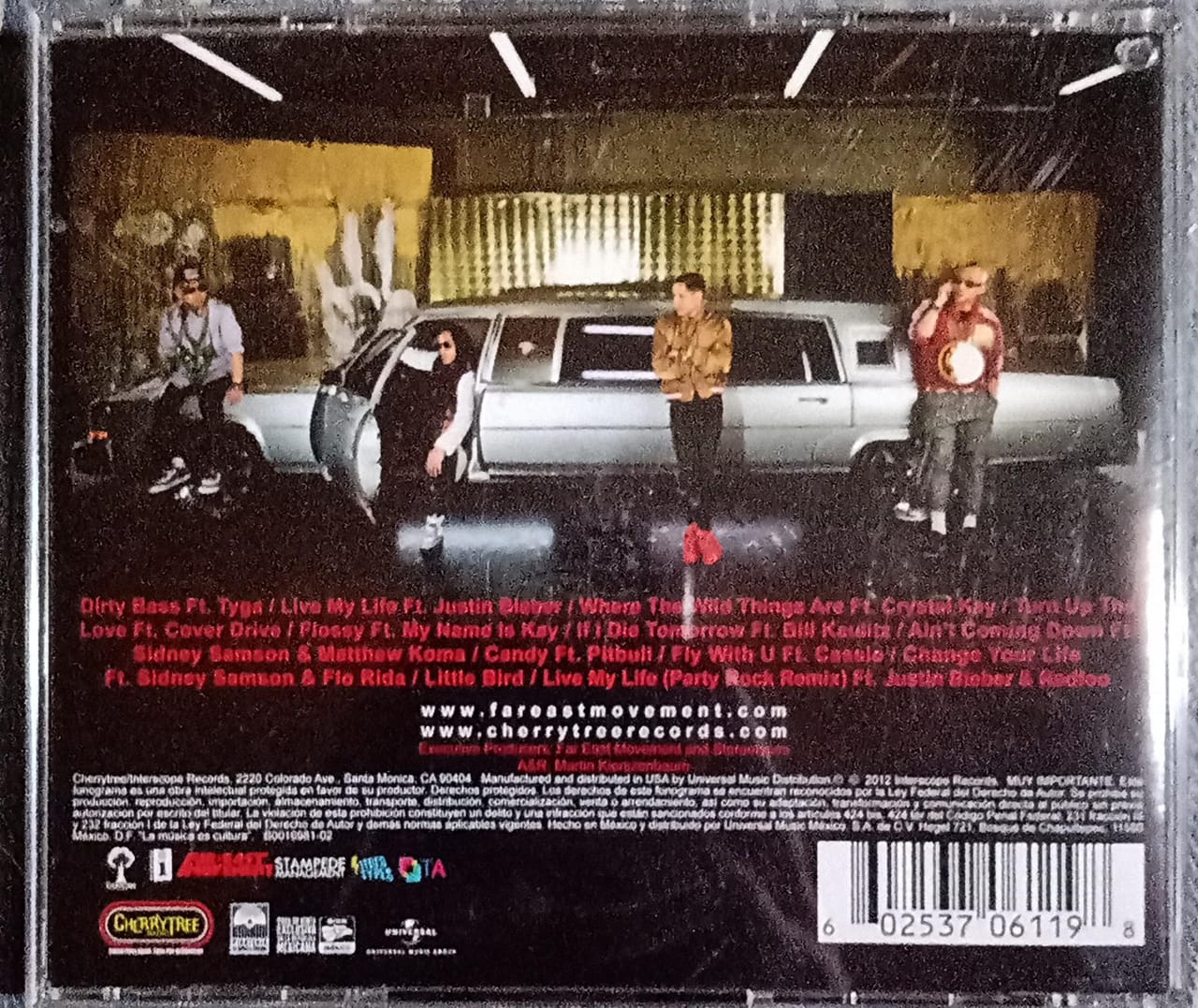 Far East Movement – Dirty Bass ⭐ CD en excelente estado.