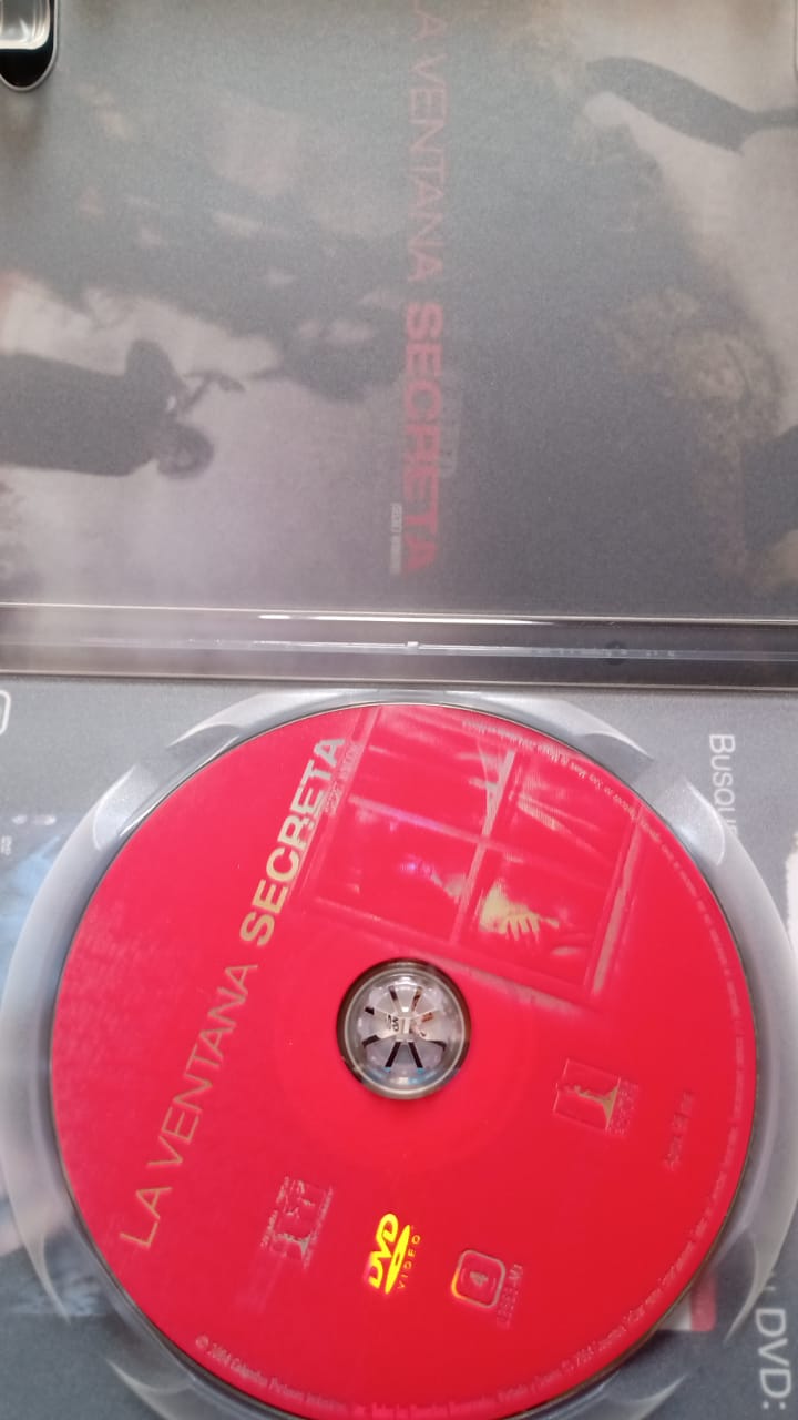 La ventana secreta. DVD.