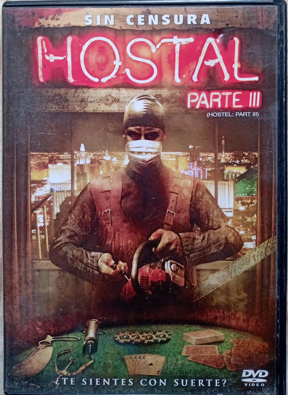 Hostal Parte III. DVD buen estado.