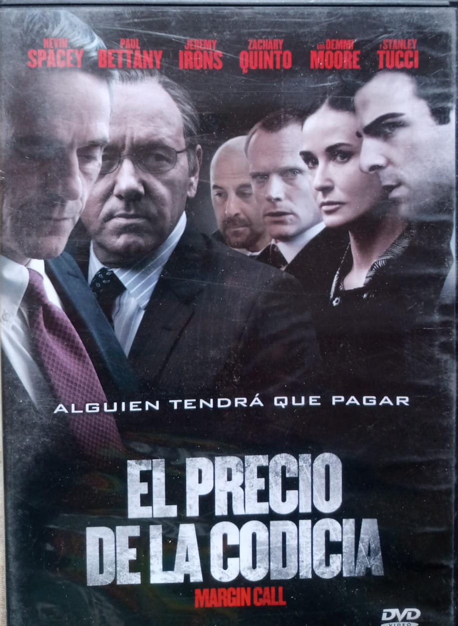 El Precio de la Codicia (Margin Call) — DVD nacional.