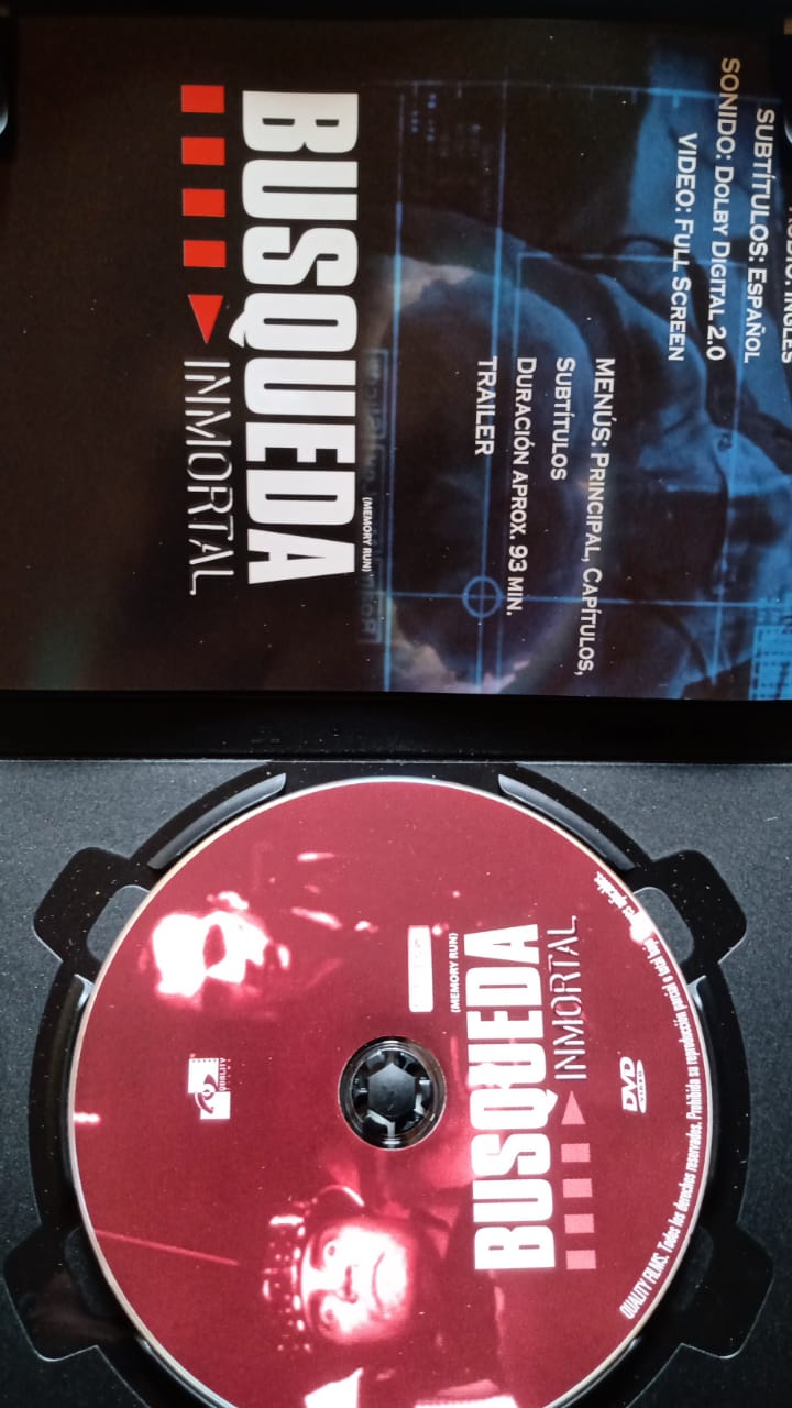 Búsqueda Inmortal (Memory Run) — DVD.