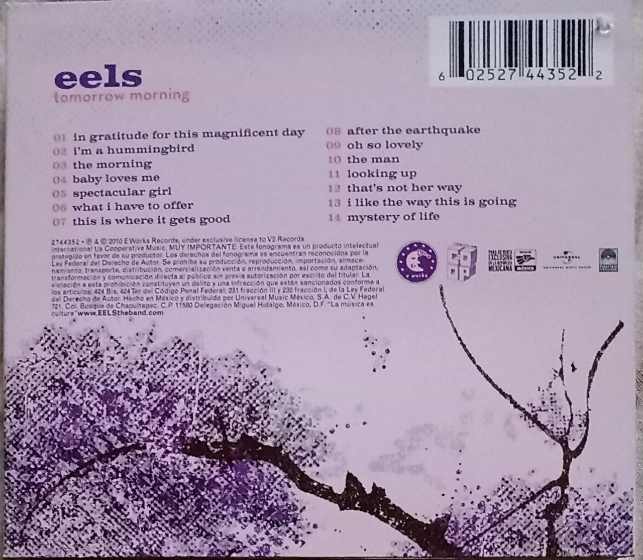 EELS – TOMORROW MORNING. Cd doble excelente estado.