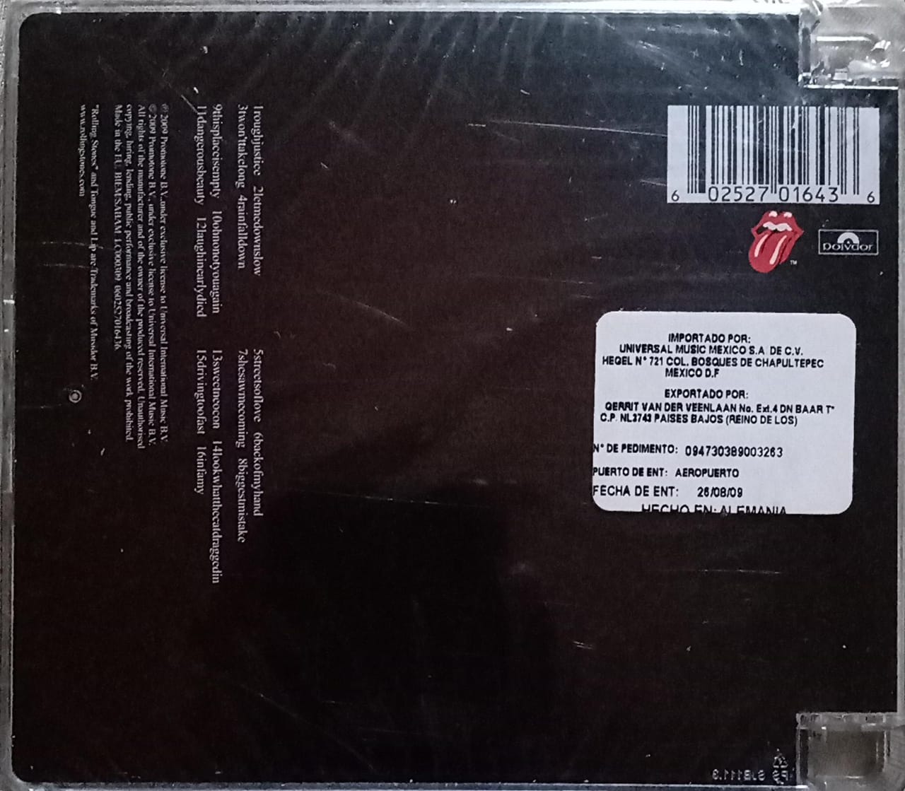 THE ROLLING STONES – A BIGGER BANG. CD  nuevo.