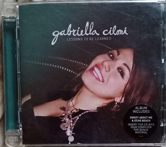 GABRIELLA CILMI – LESSONS TO BE LEARNED. Cd excelente estado.