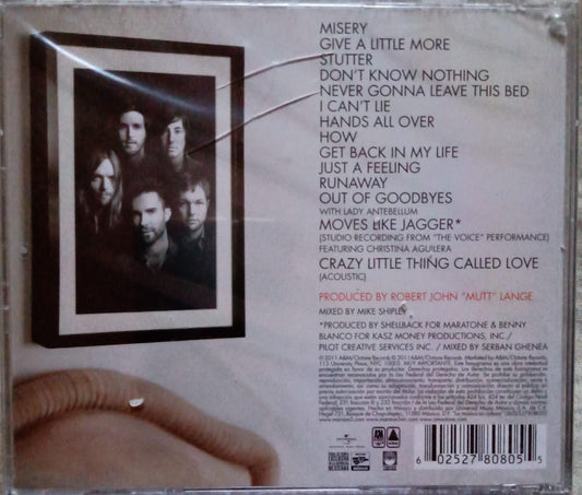 MAROON 5 – HANDS ALL OVER. Cd nuevo.