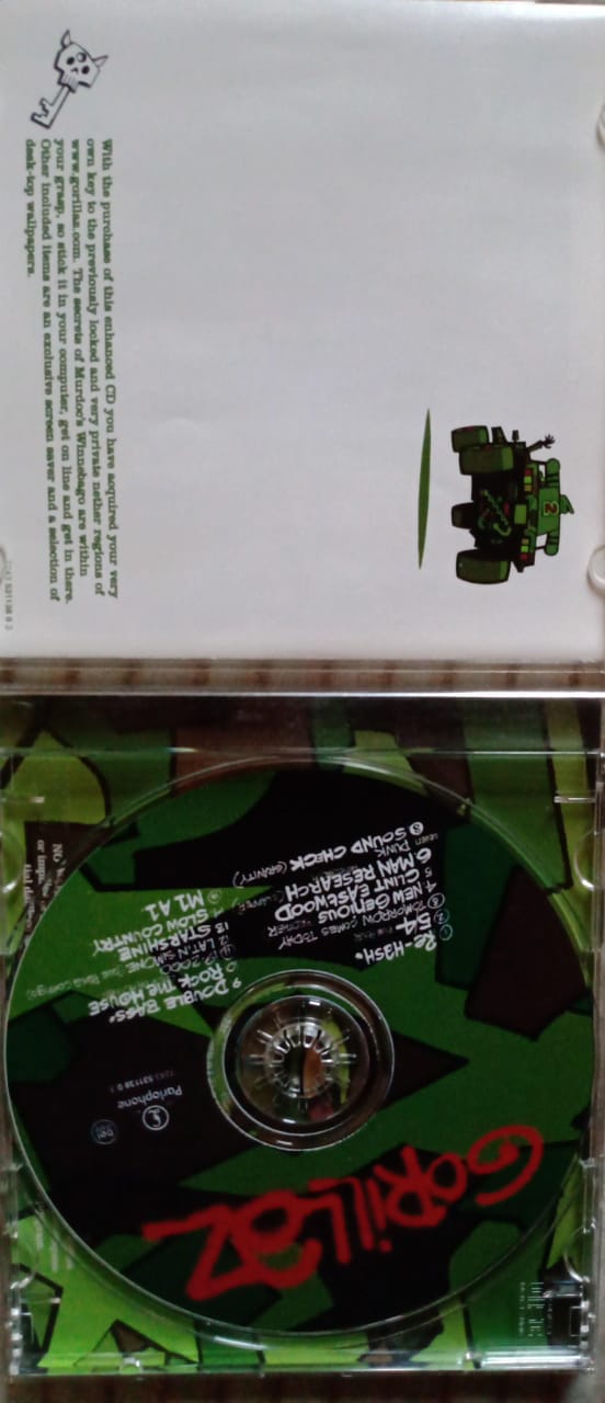 GORILLAZ – GORILLAZ. CD.