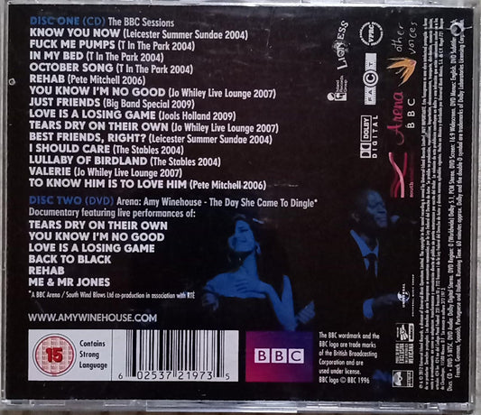 🎙️ AMY WINEHOUSE – AT THE BBC 💿. Cd doble.