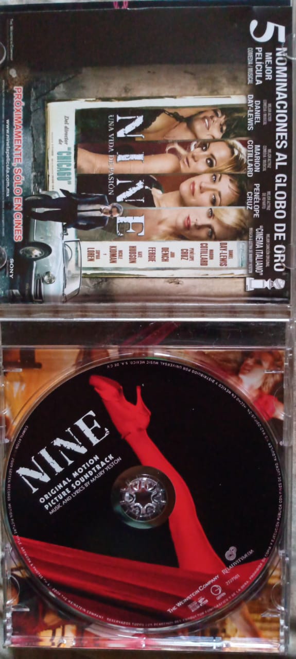 Varios – Nine (Ost Soundtrack). Cd.