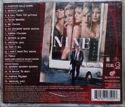 Varios – Nine (Ost Soundtrack). Cd.