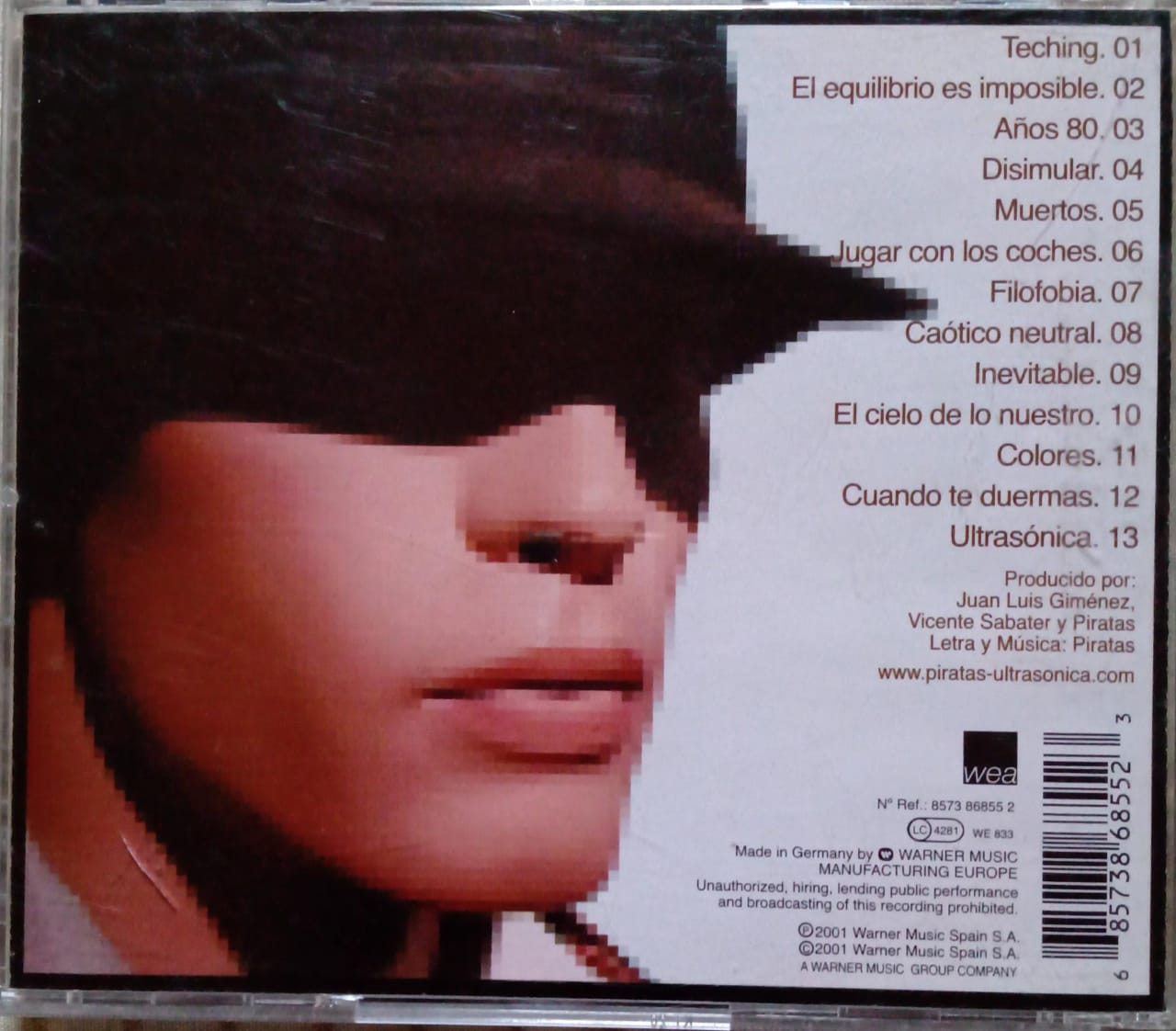 💿 LOS PIRATAS – ULTRASÓNICA. Cd.