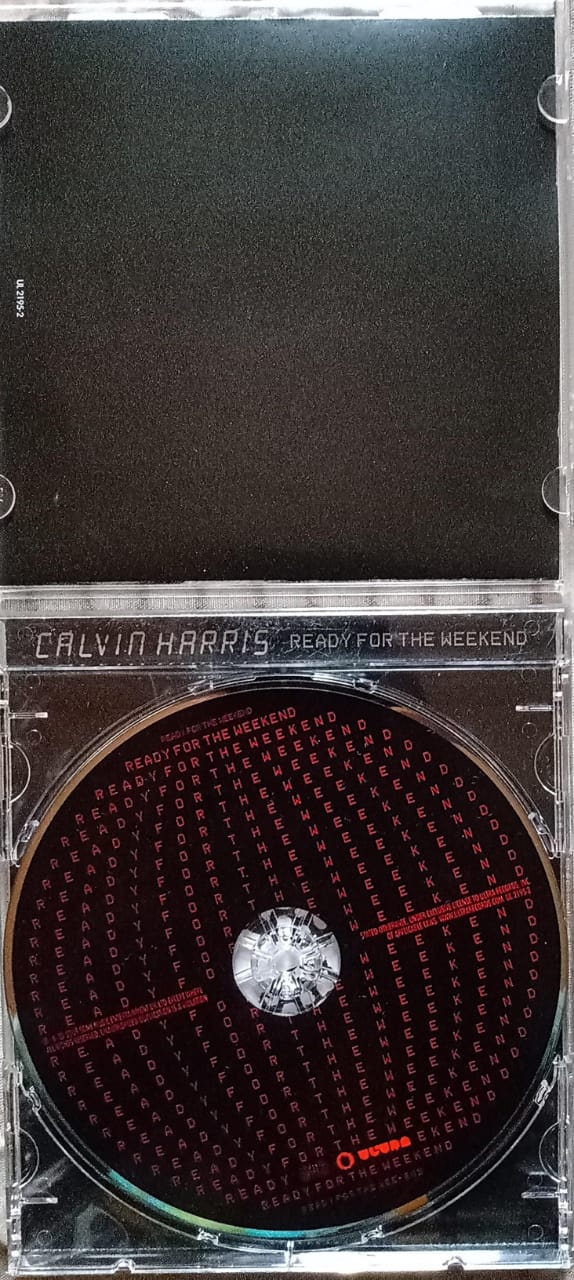 💿 CALVIN HARRIS – READY FOR THE WEEKEND. CD.