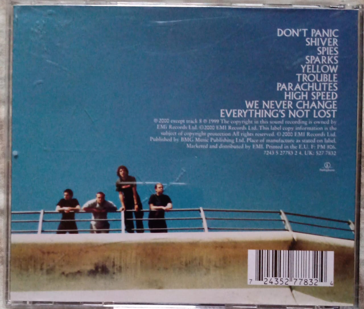 💿 COLDPLAY – PARACHUTES. CD buen estado.