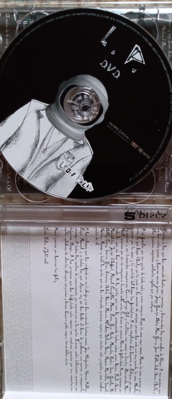 León Polar – L.P. Cd y DVD en buen estado.