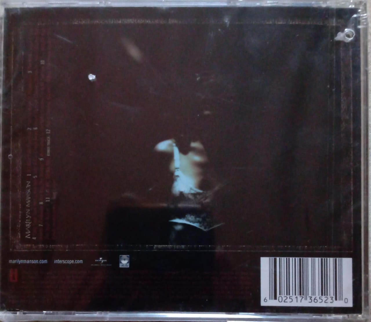 Marilyn Manson – Eat Me, Drink Me. Cd nuevo.