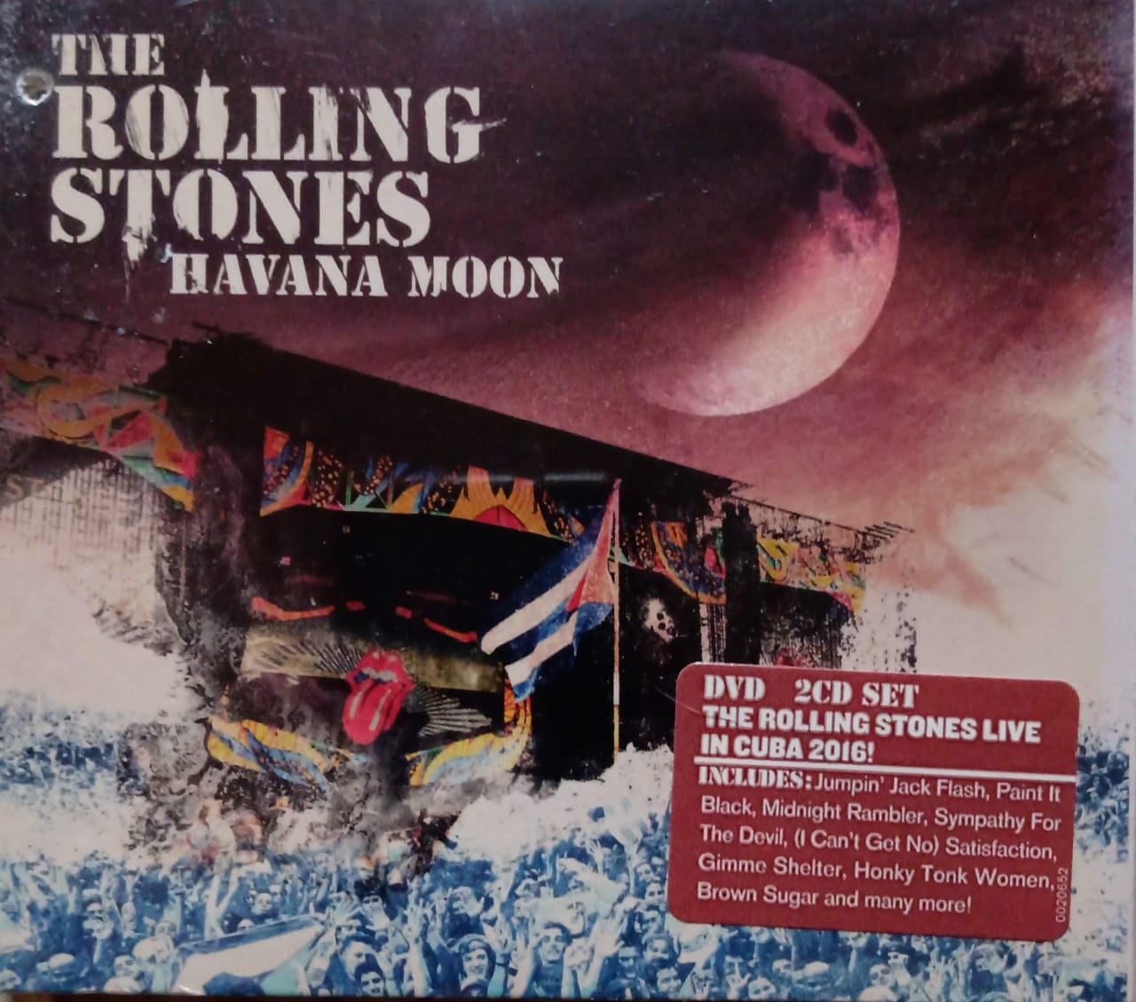 The Rolling Stones – Havana Moon 💿 CD triple nuevo.