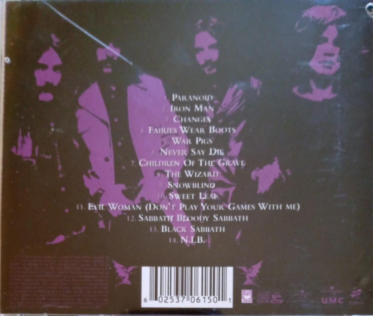 Black Sabbath – Greatest Hits. Cd buen estado.
