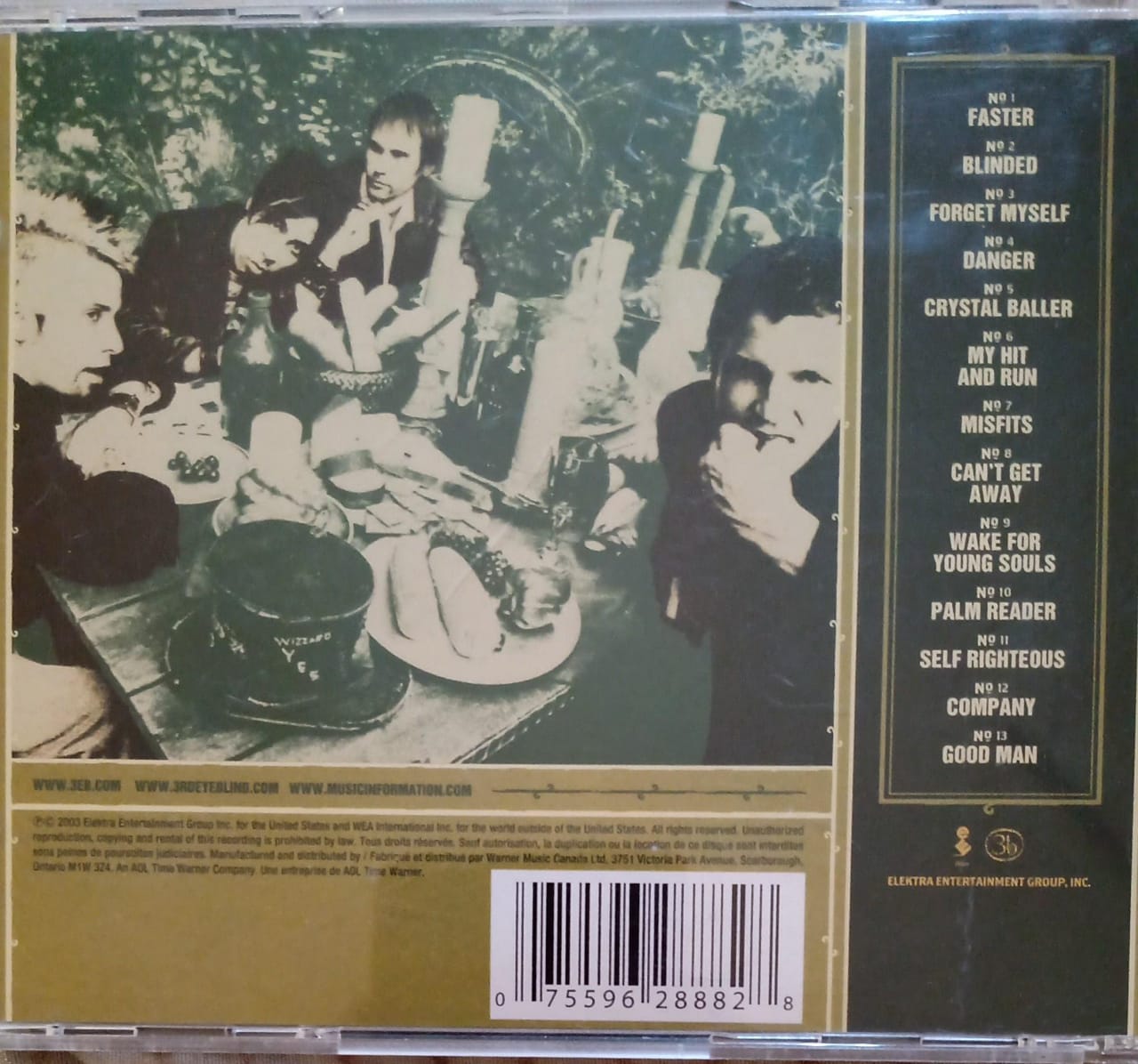 Third Eye Blind – Out of the Vein. Cd buen estado.