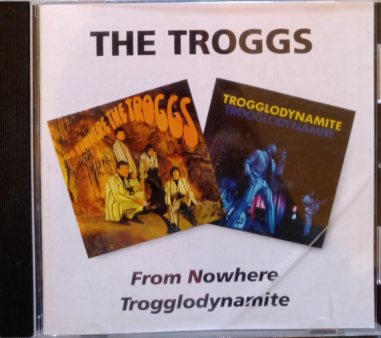 The Troggs – From Nowhere / Trogglodynamite. Cd importado excelente estado.