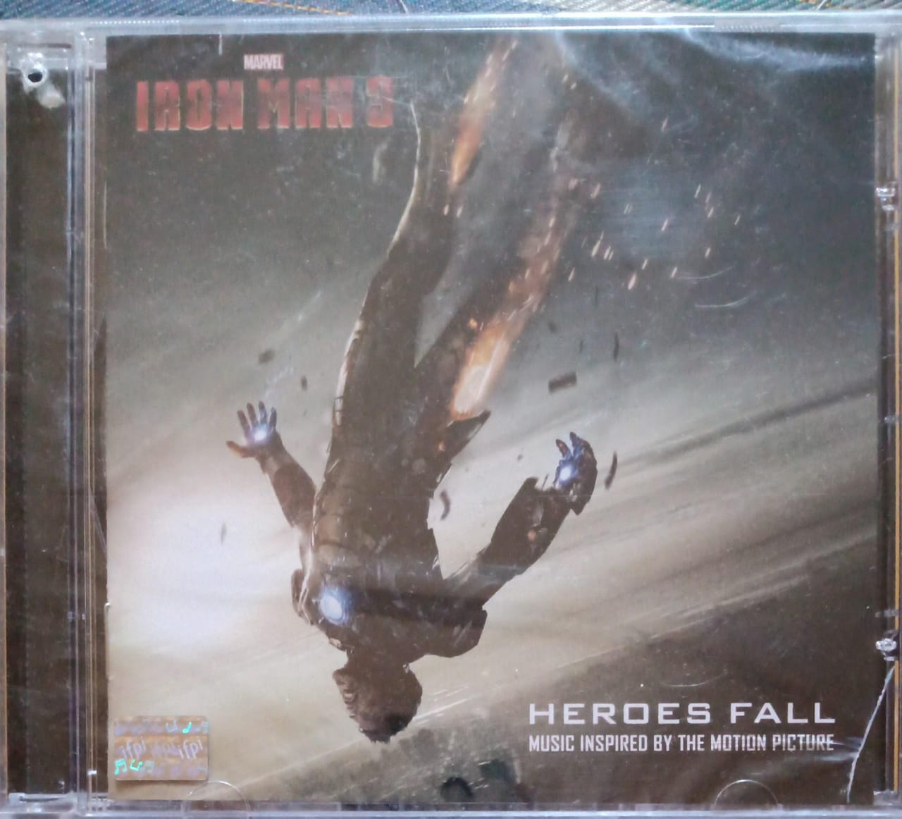 Varios – Iron Man 3 Heroes Fall (Music Inspired By The Motion Picture). Cd nuevo.
