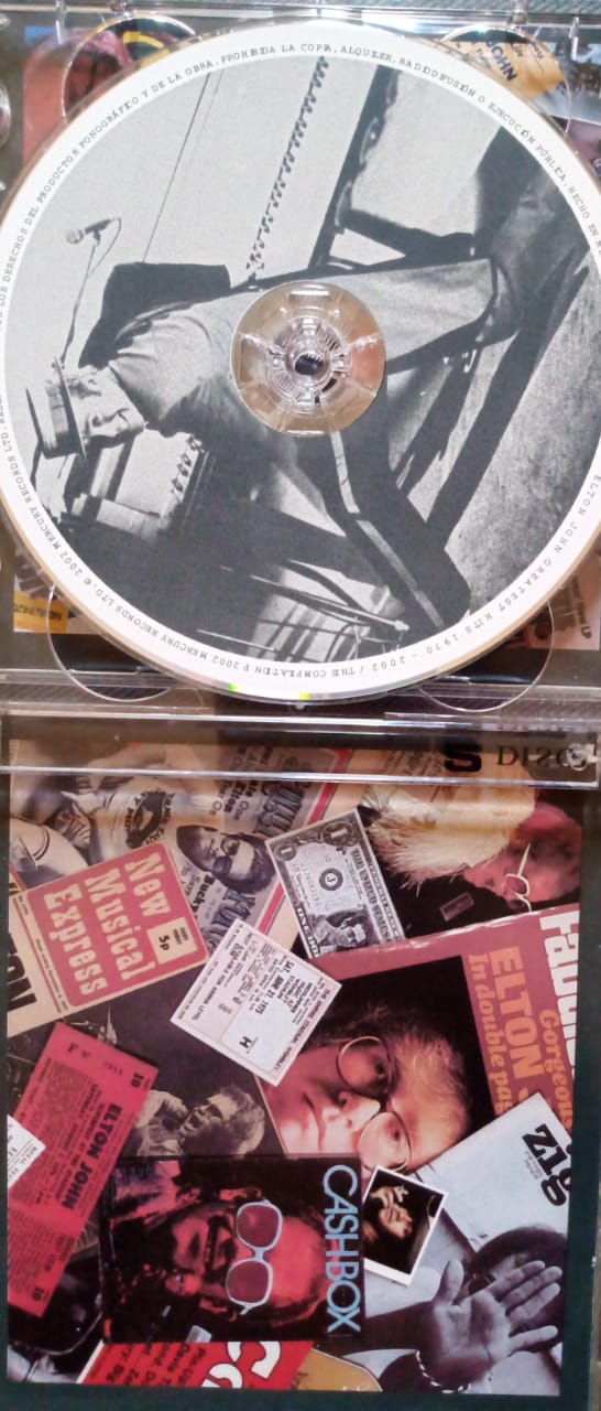 Elton John – Greatest Hits 1970–2002. Cd doble excelente estado.