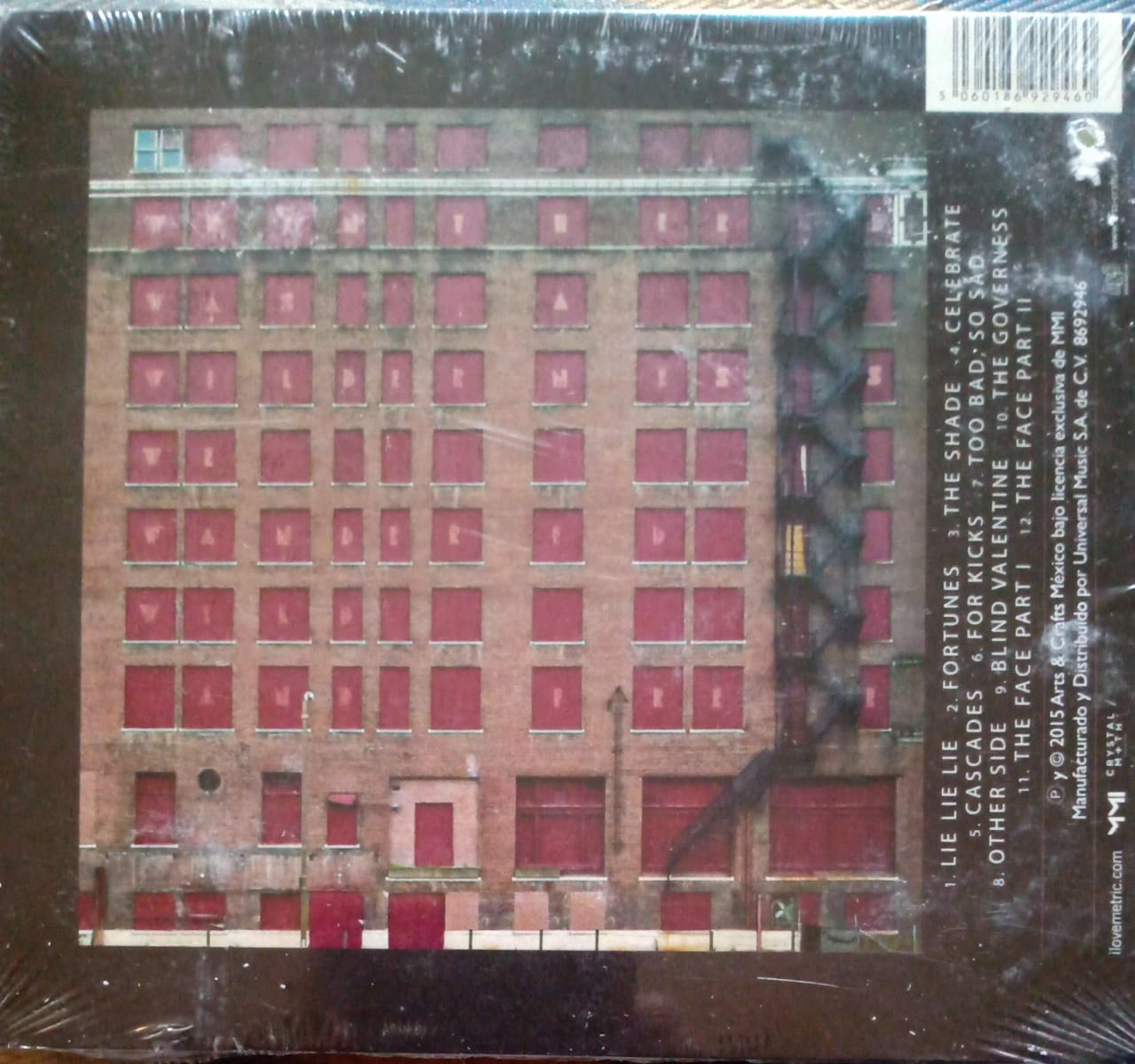 METRIC – PAGANS IN VEGAS. Cd nuevo.