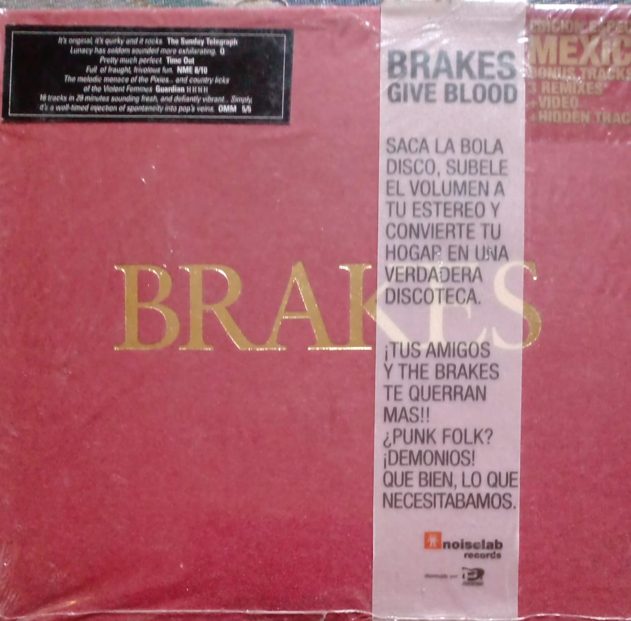 Brakes – Give Blood. Cd nuevo.