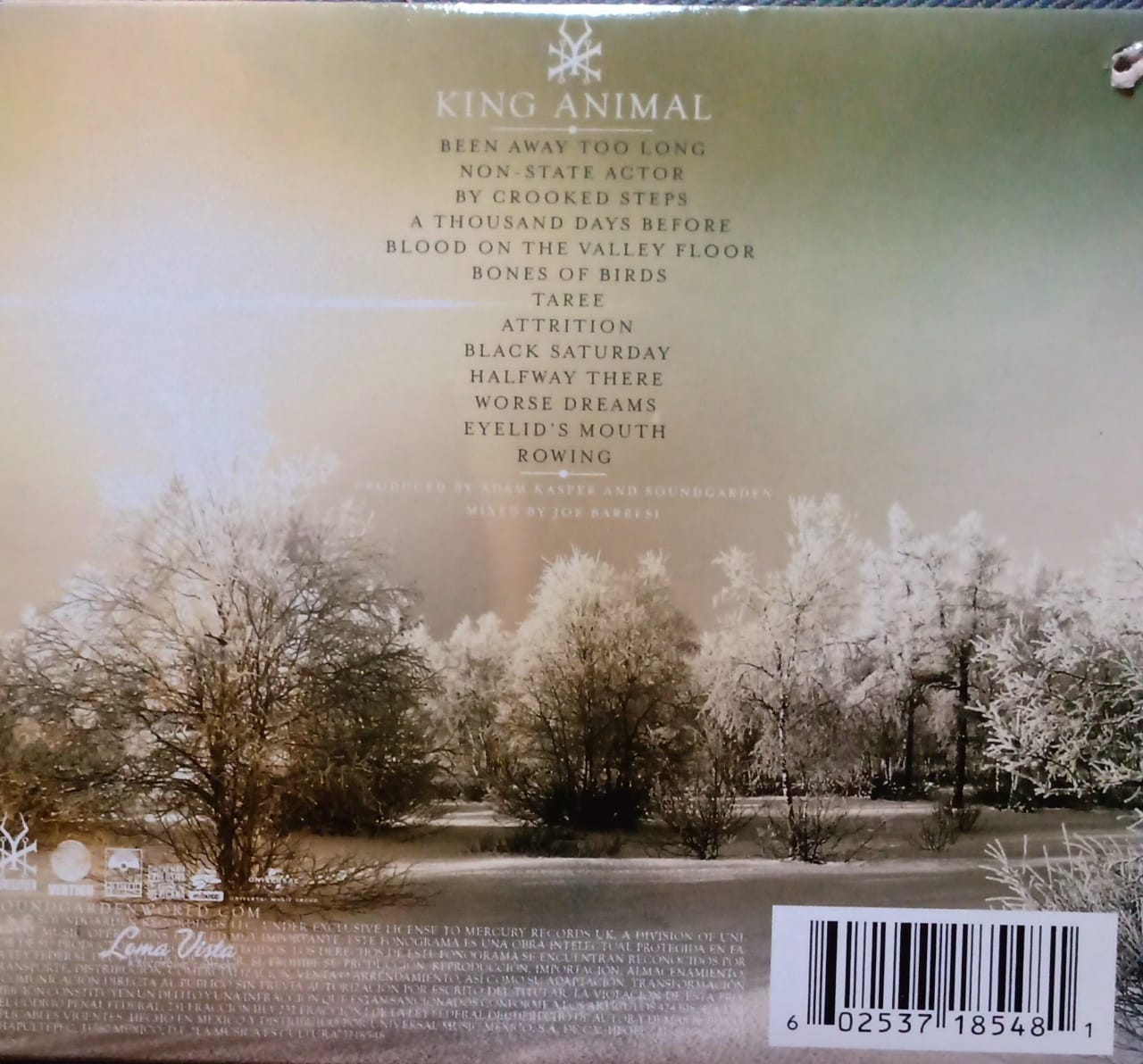 SOUNDGARDEN – KING ANIMAL. Cd excelente estado.