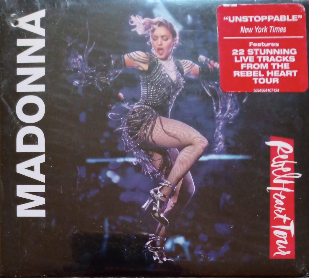 Madonna – Rebel Heart Tour. Cd y DVD nuevo.