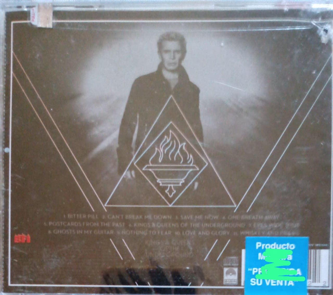 BILLY IDOL – KINGS & QUEENS OF THE UNDERGROUND. Cd nuevo.
