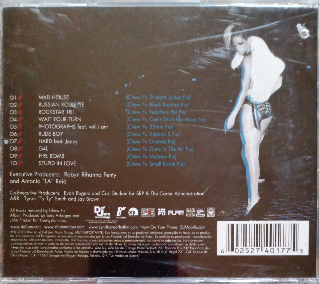 Rihanna – Rated R /// Remixed. Cd excelente estado.