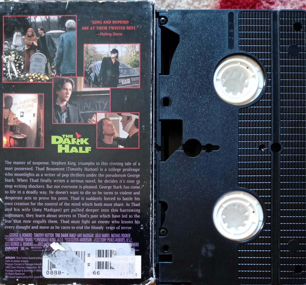 📼 The Dark Half – VHS (1993).