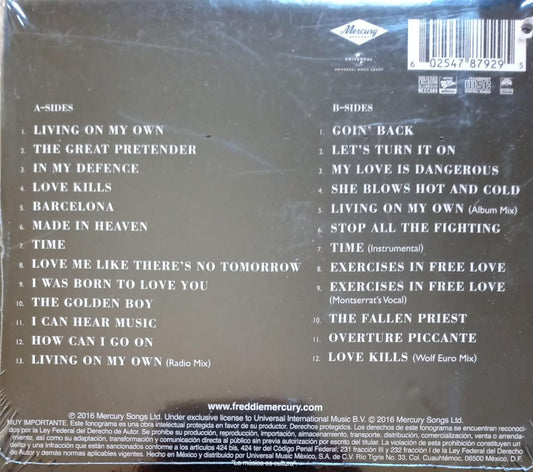Freddie Mercury – Messenger Of The Gods (The Singles). Cd doble nuevo.