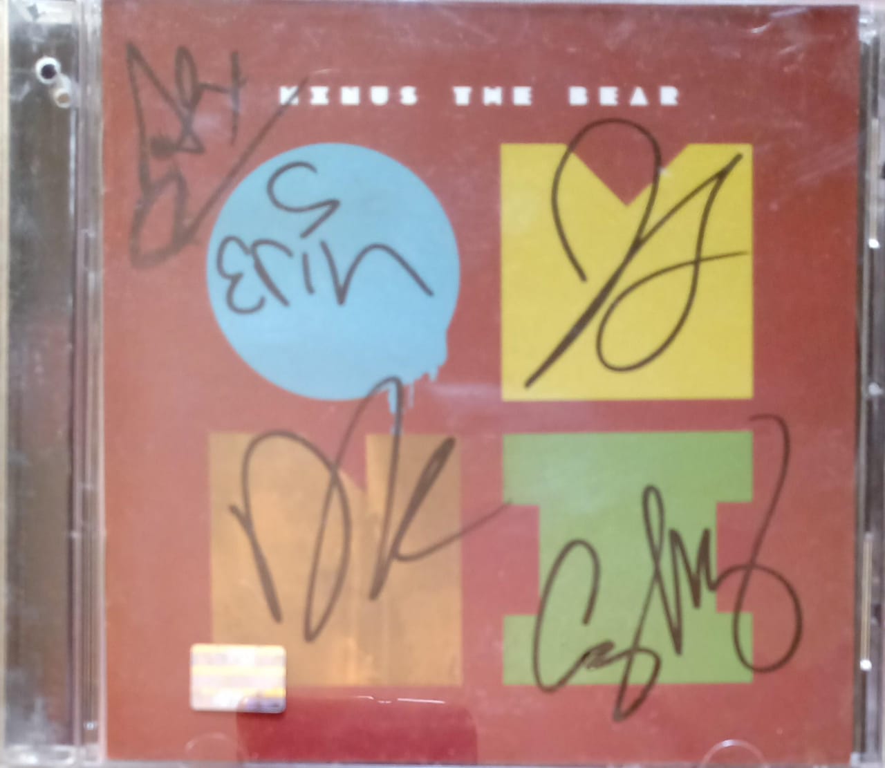 Minus the Bear – Omni. CD excelente estado. Ejemplar autografiado.