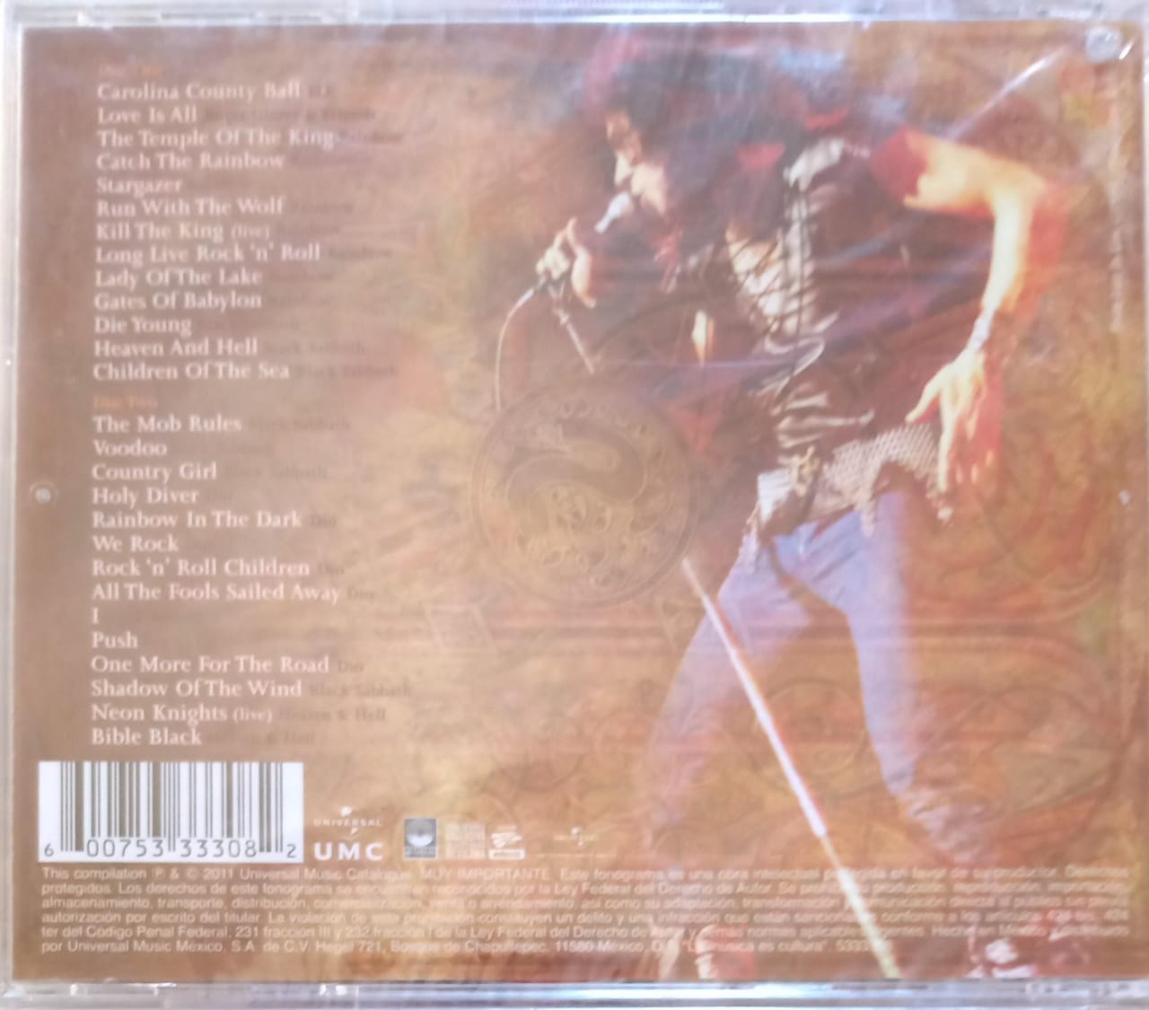 Ronnie James Dio – The Ronnie James Dio Story: Mightier Than The Sword. Cd doble nuevo.