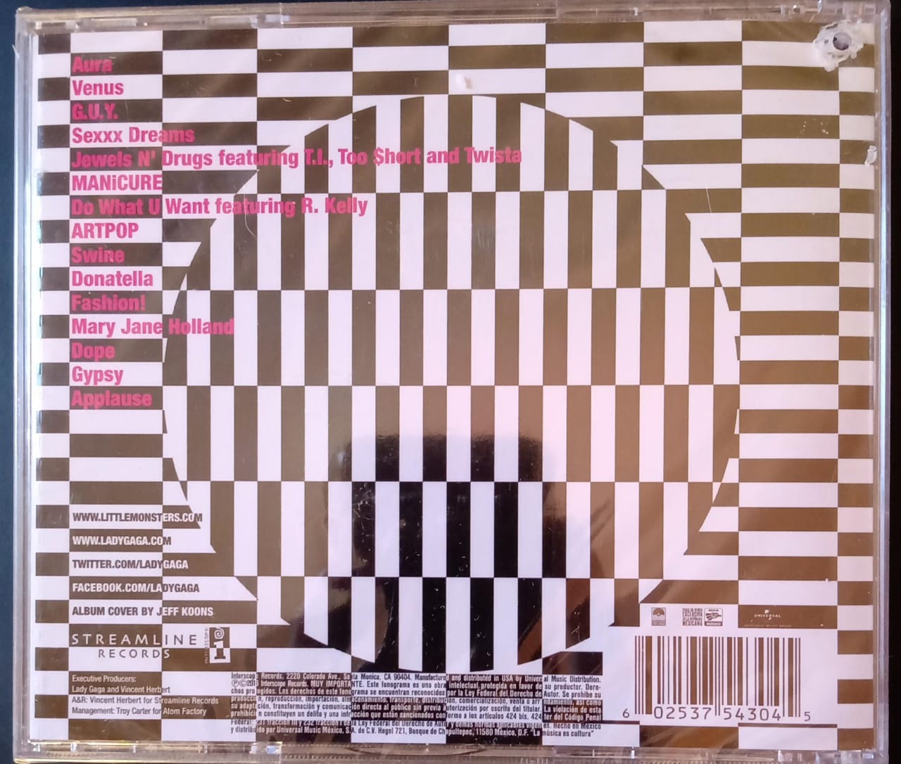 LADY GAGA – ARTPOP. Cd nuevo.