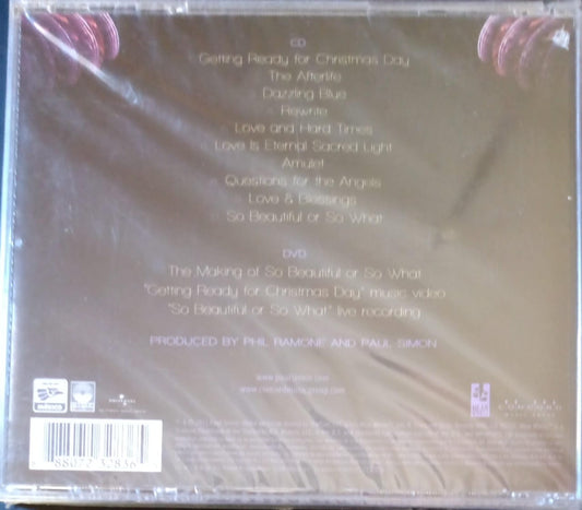 PAUL SIMON – So Beautiful or So What. Cd nuevo.