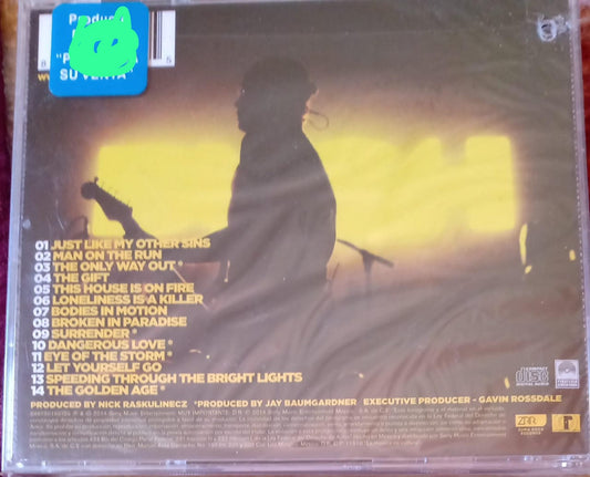 Bush – Man on the Run. CD nuevo.