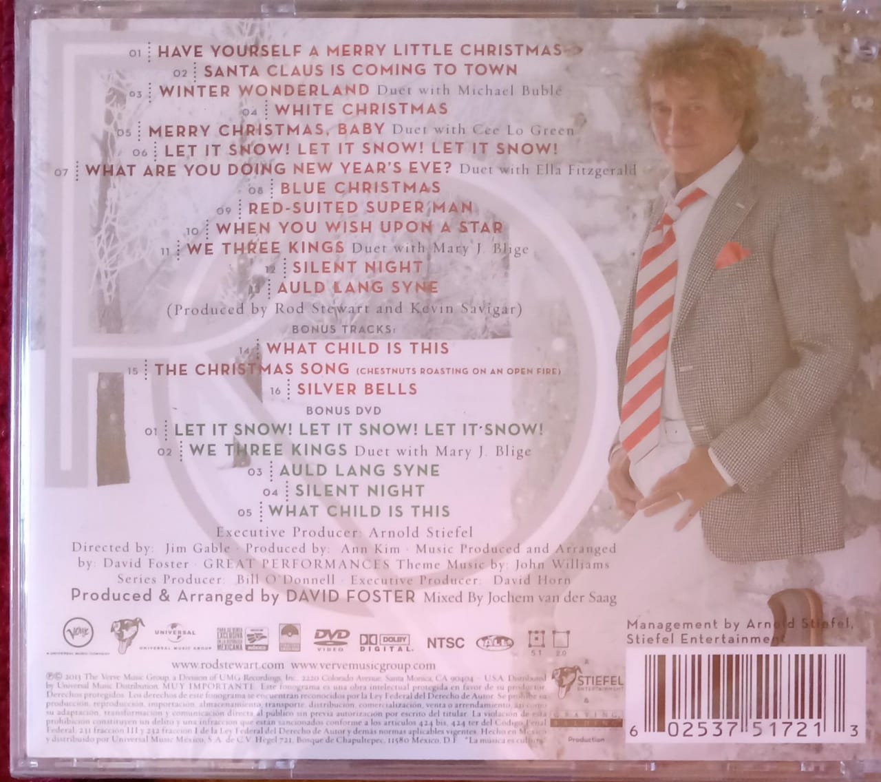 Rod Stewart – Merry Christmas, Baby. Cd doble nuevo.