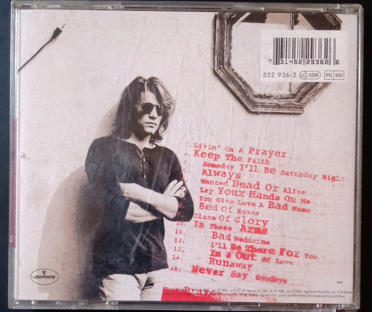 BON JOVI – Cross Road. Cd buen estado.