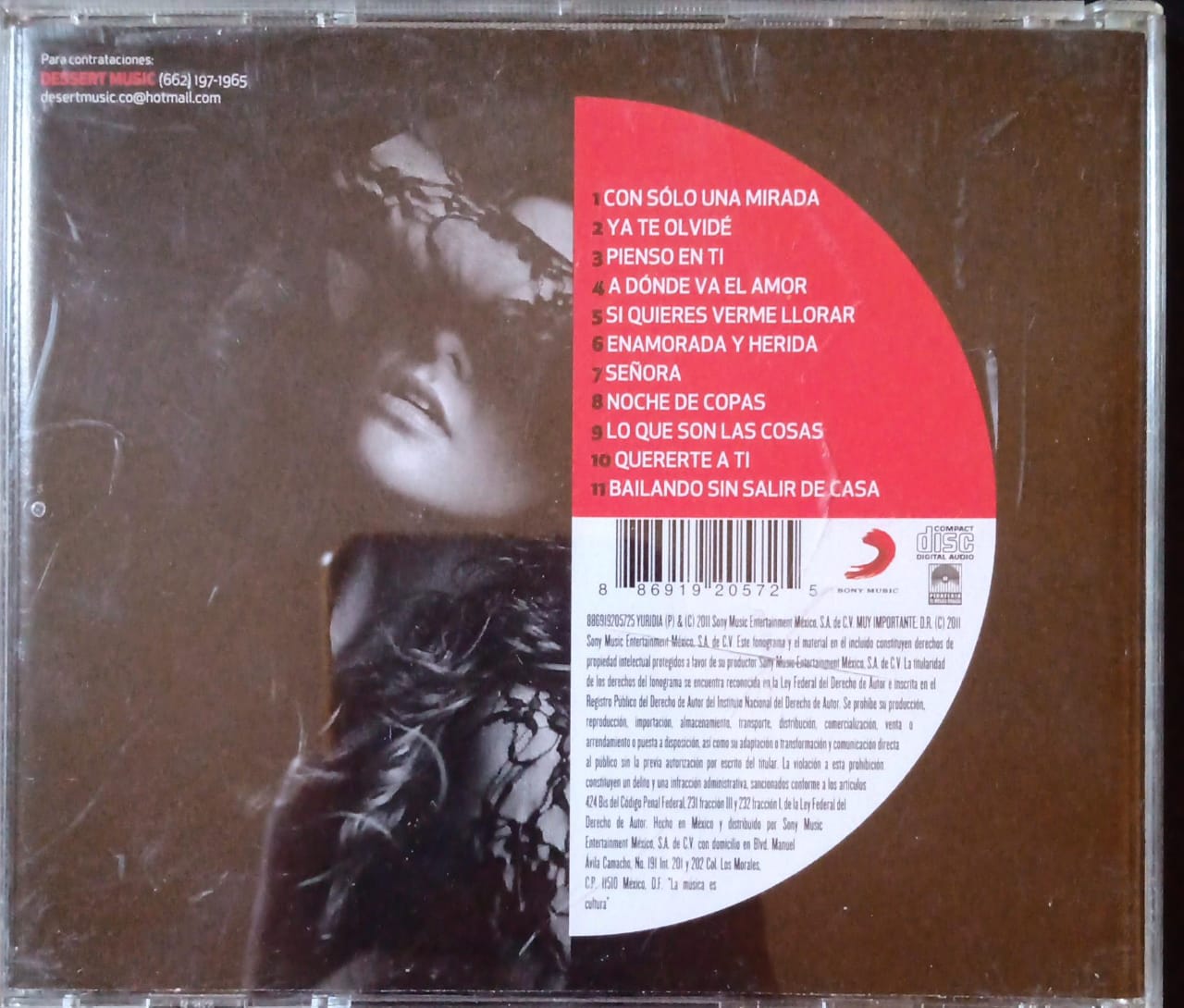 Yuridia – Para Mí. CD excelente estado.