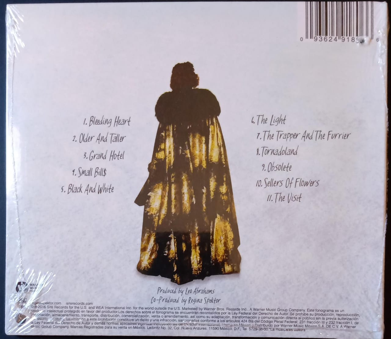 REGINA SPEKTOR – Remember Us to Life. Cd nuevo.