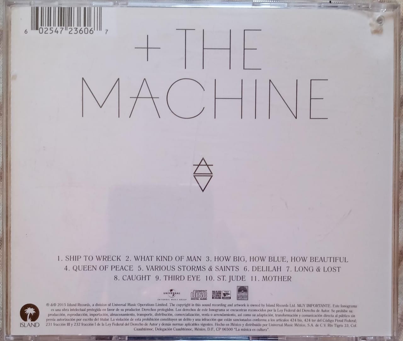 FLORENCE + THE MACHINE – How Big, How Blue, How Beautiful. Cd excelente estado.